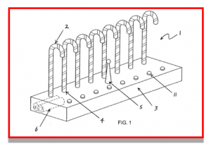 candy cane menorah