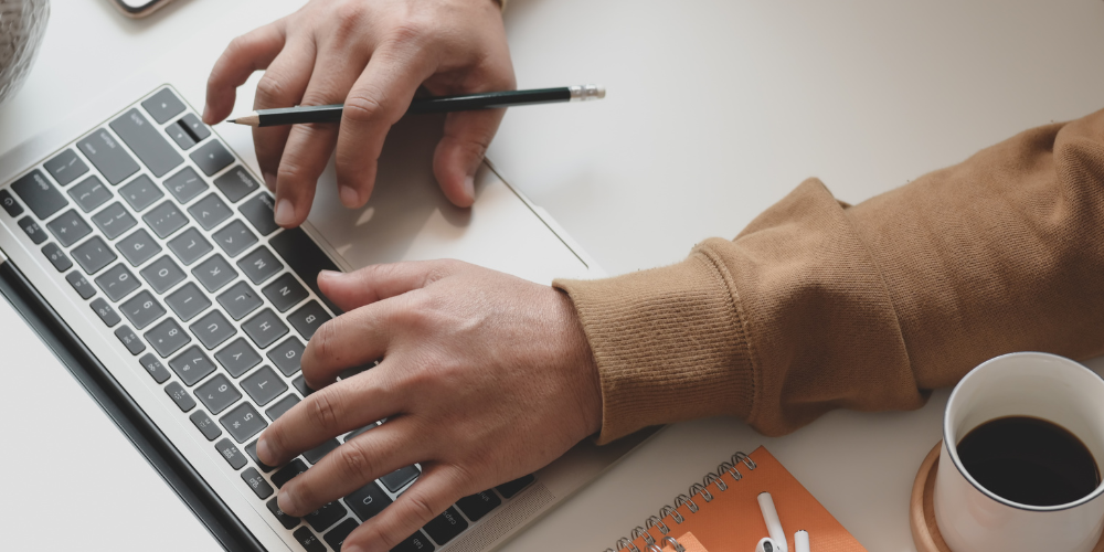 Man assessing legal tech free trial