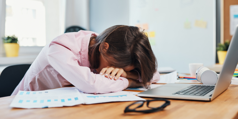 Legal support staff suffering from workplace burnout