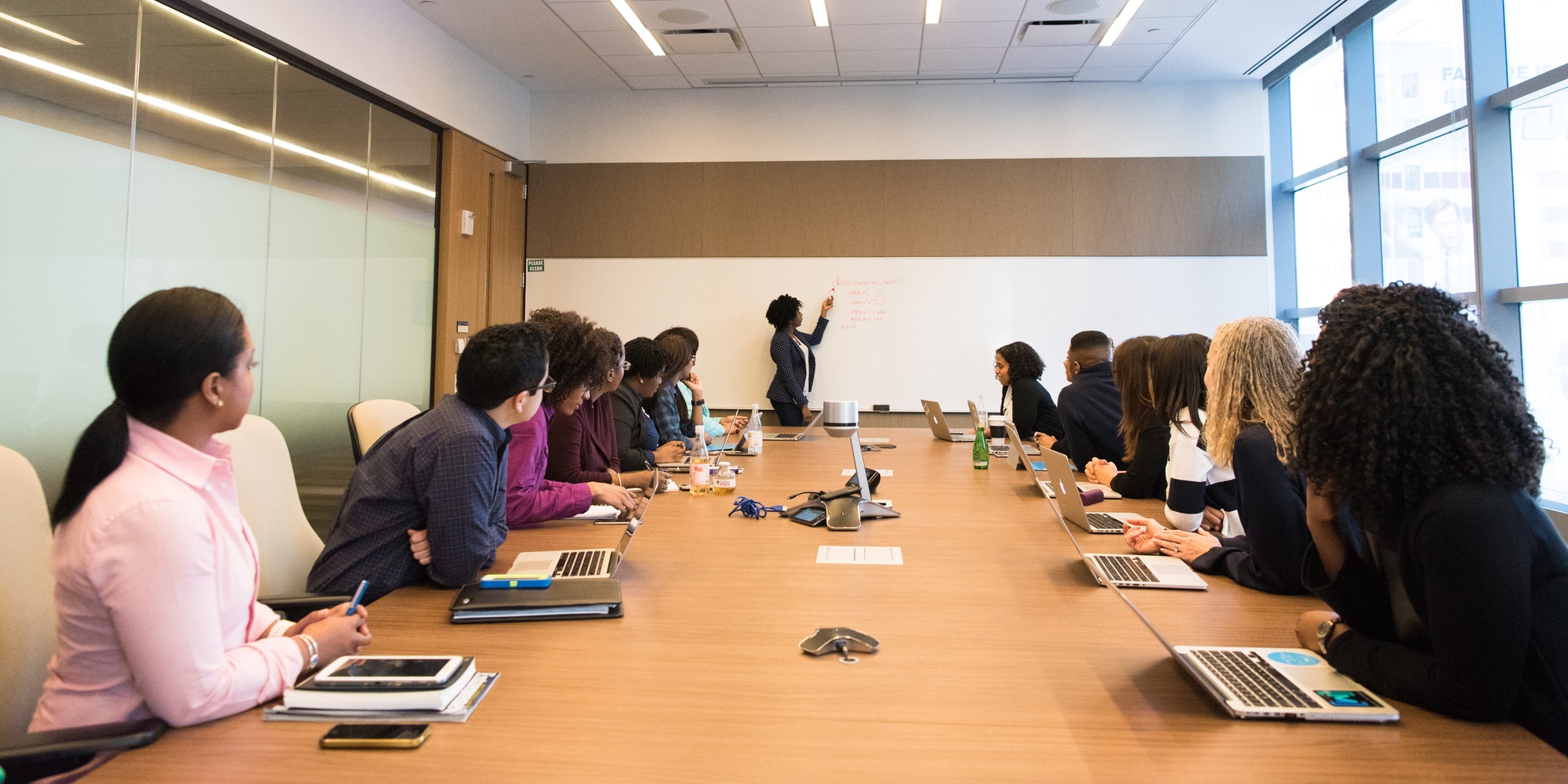 group of lawyers sitting meeting